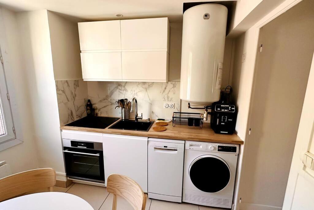 Appartement 3 Chambres + Parking A Lyon 7 Esterno foto